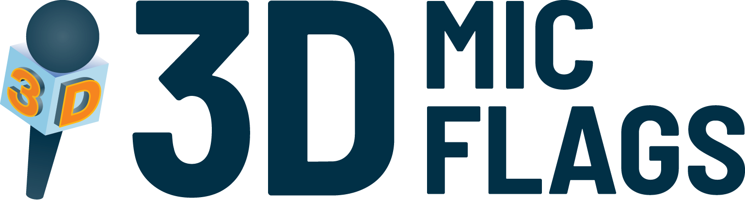 3D Mic Flags